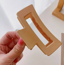 Load image into Gallery viewer, Mattie Rectangle Claw Clip - Multiple Colors
