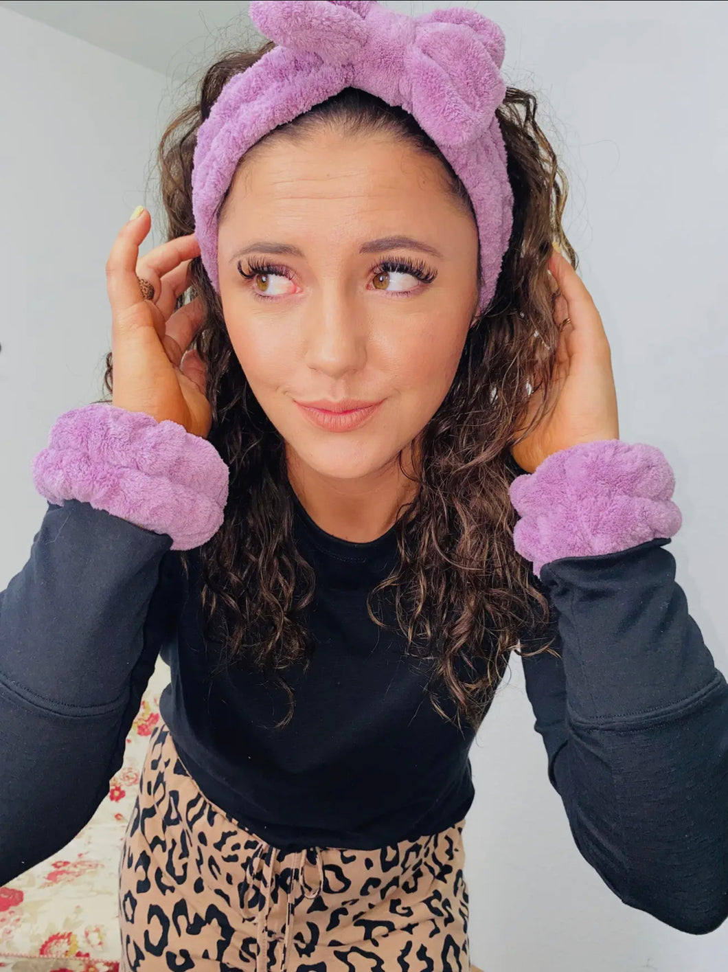 Spa Headband & Wristband Set