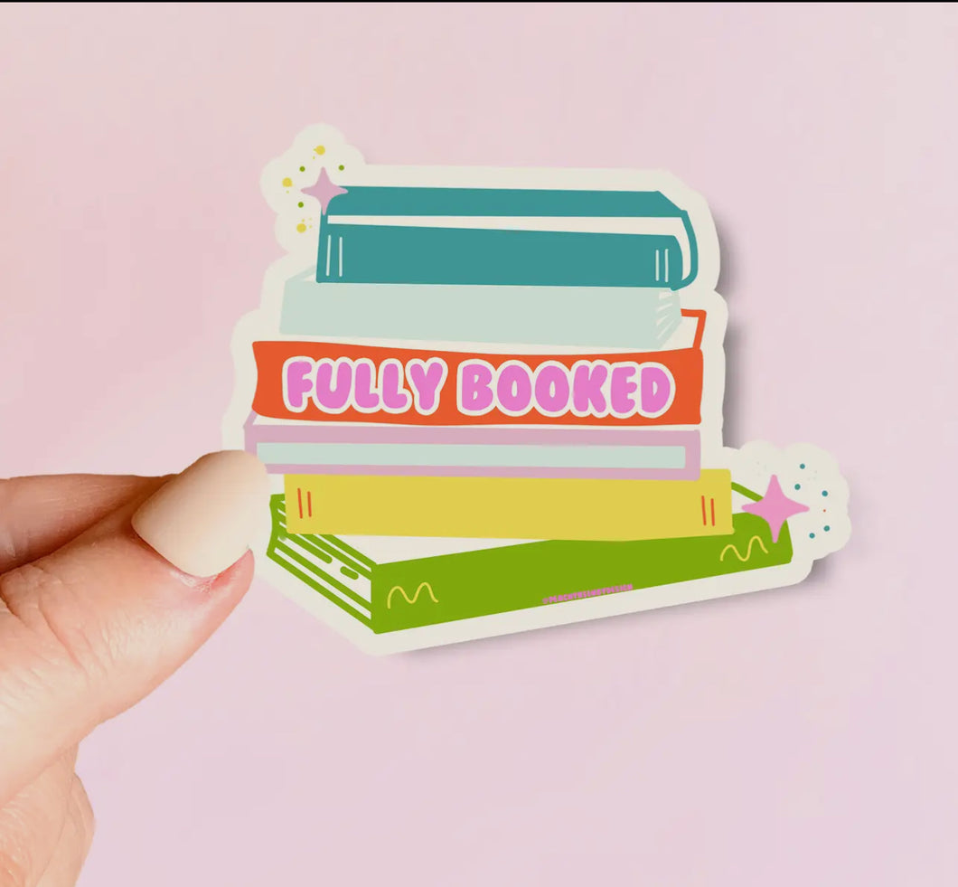 Fully Booked Sticker