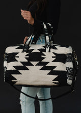 Load image into Gallery viewer, Sloane Woven Weekender - Black
