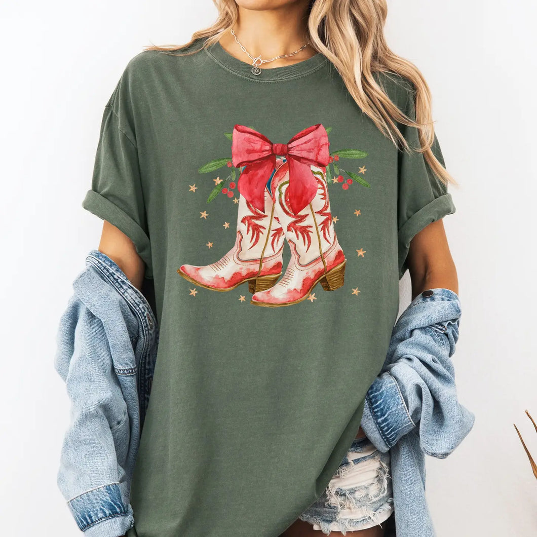 Cowgirl Christmas Tee