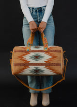 Load image into Gallery viewer, Sloane Woven Weekender - Tan
