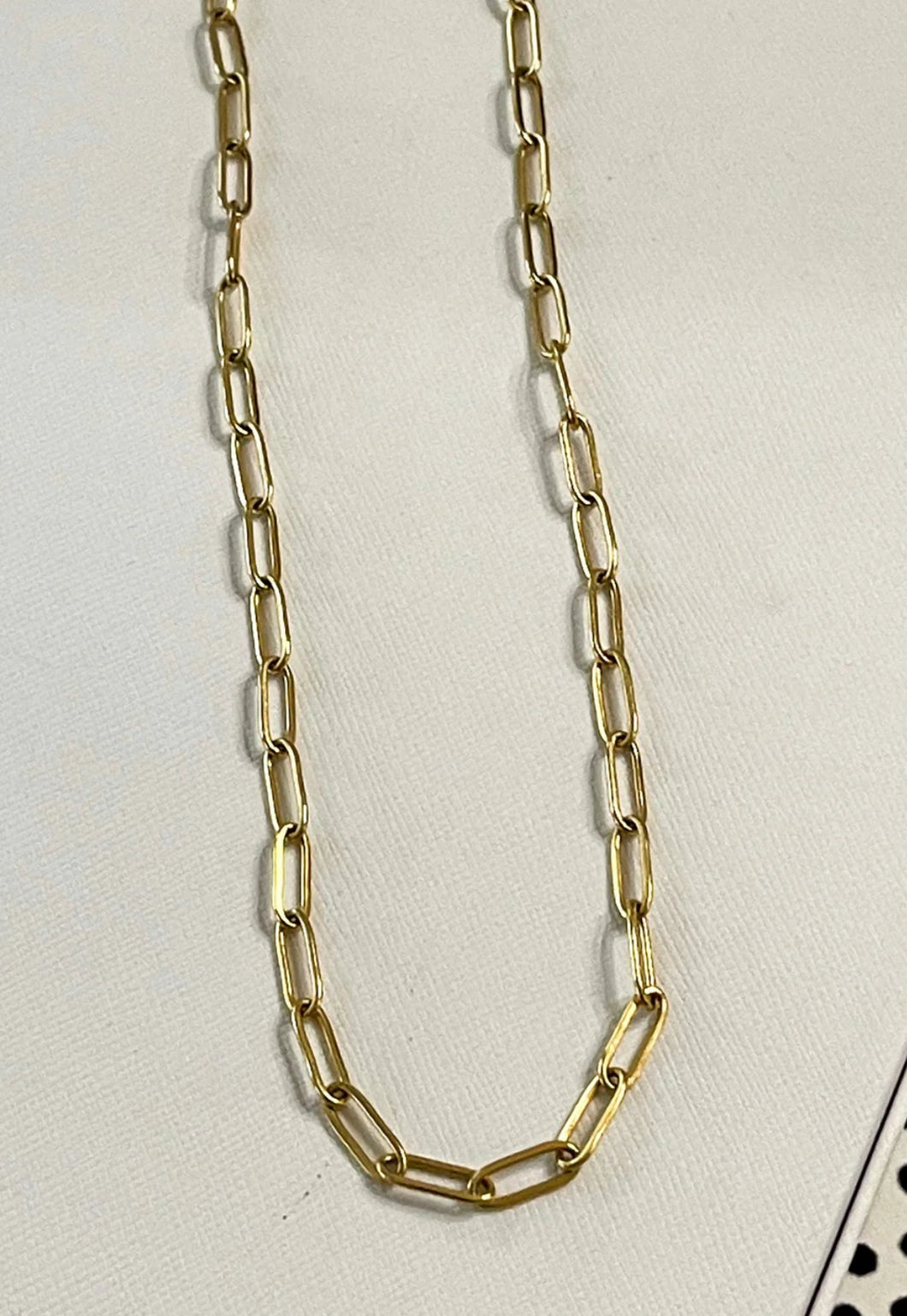 Lexi Paperclip Chain Necklace