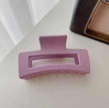 Load image into Gallery viewer, Mattie Rectangle Claw Clip - Multiple Colors
