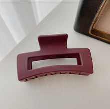 Load image into Gallery viewer, Mattie Rectangle Claw Clip - Multiple Colors
