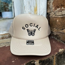 Load image into Gallery viewer, Social Butterfly Trucker Hat
